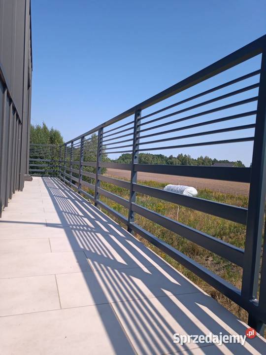 Balustrada balkonowa malowana proszkowo kujawsko-pomorskie Bydgoszcz