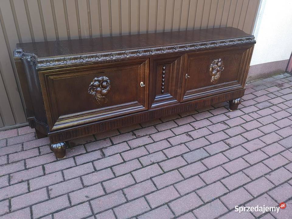 Komoda Niska RTV 193 Dębowa Solidna Zgrabna Swarzędz