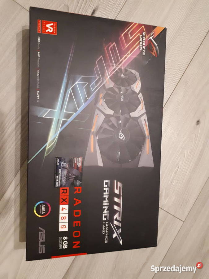 Rx 480 Asus strix 8GB
