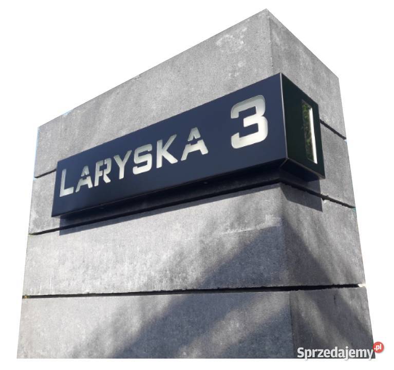 Numer na Dom Solarny Narożny LED Tablica Sułkowice