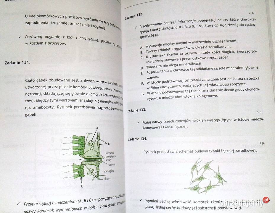 Biologia Zbiór zadań maturalnych Rozszerzony M lubelskie Chełm