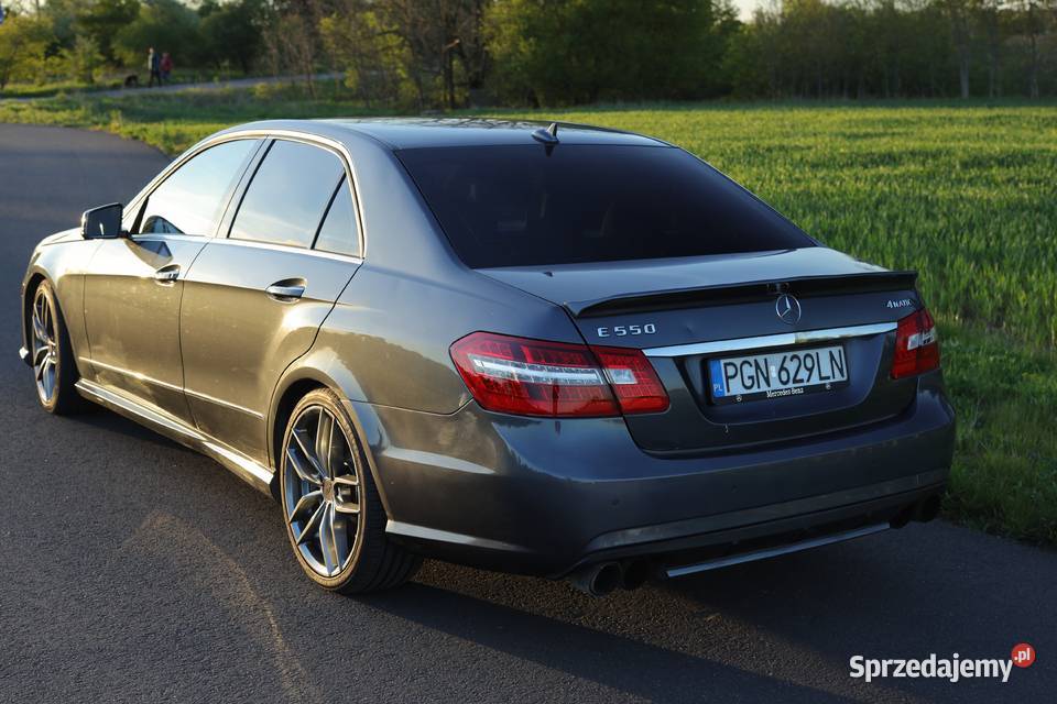 MercedesBenz Klasa E W212 55 Mercedes Benz E550 wielkopolskie Gniezno