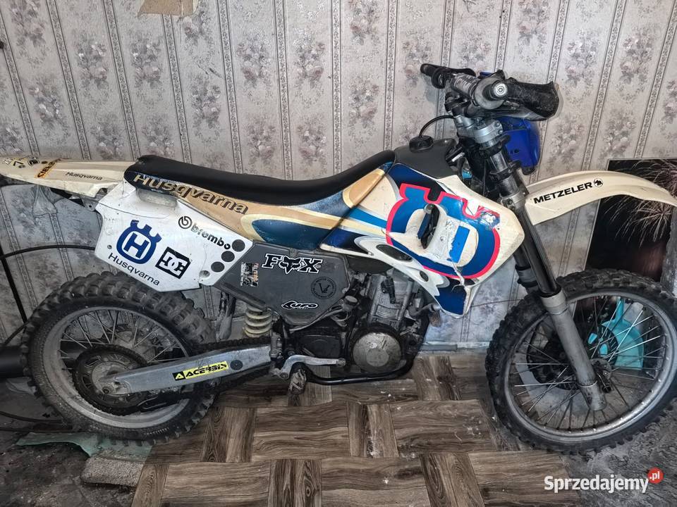 Husqvarna 410 1998 kompletna jeżdżąca do końca Rok produkcji 1998 śląskie Bielsko-Biała