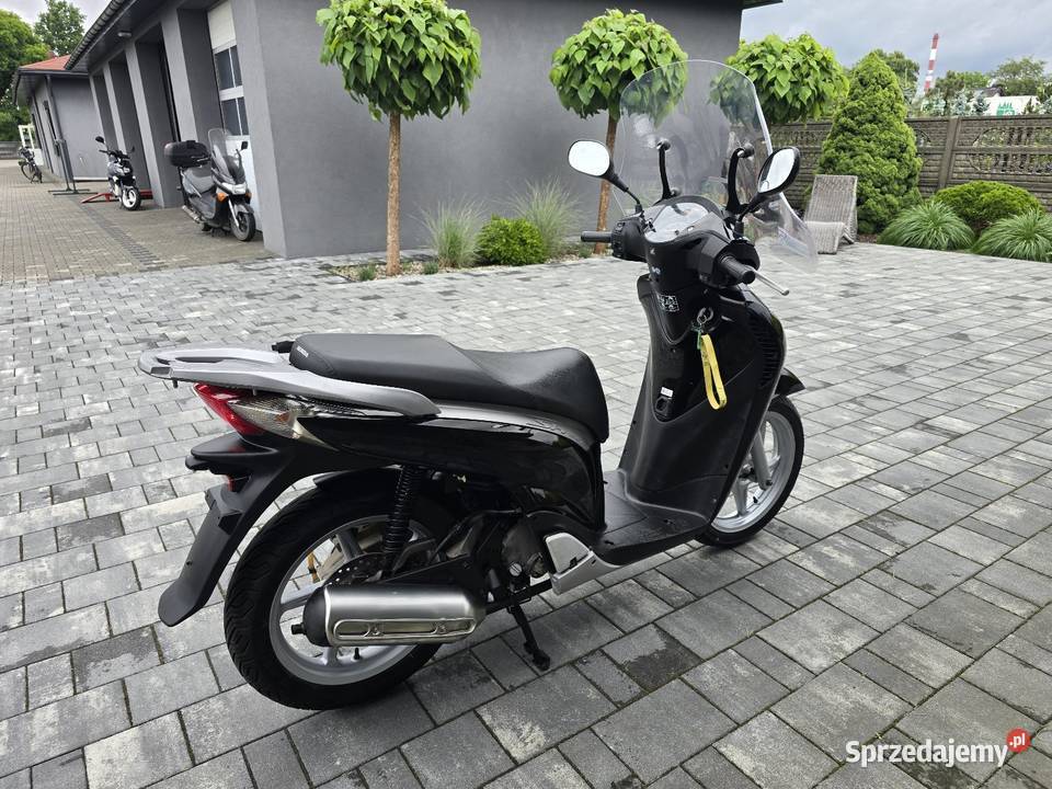 Honda SH125 Zadbana Serwisie Prezentacja Wideo Sieradz