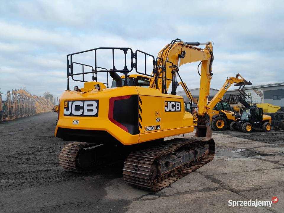 JCB 220x 2022r KOPARKA GASIENICOWA CAT VOLVO Krotoszyn sprzedam