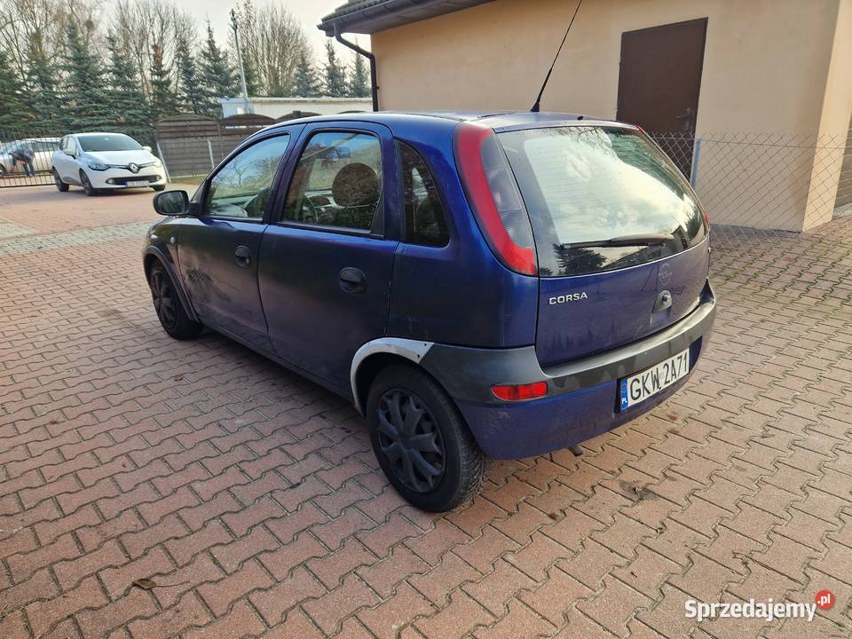 Opel Corsa C 12 Sprawna Do drobnych poprawek Opel