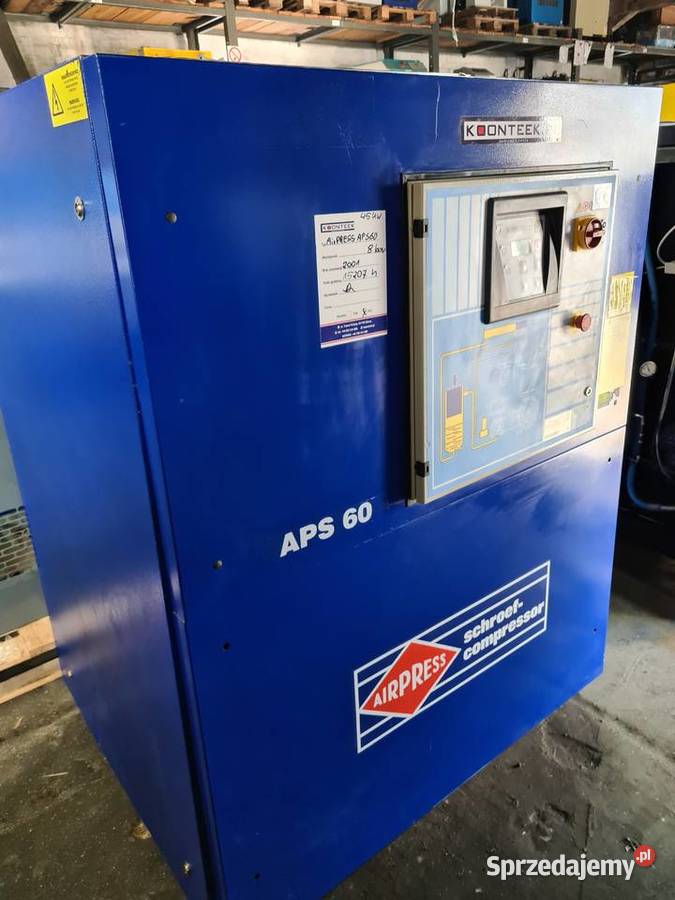 Kompresor śrubowy AIRPRESS APS 60 45 kw Kompresory Zduny