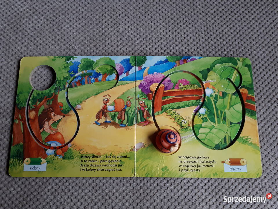 seria Mądry Przedszkolak KOLORY Wanda Chotomska Książki dla dzieci Kraków