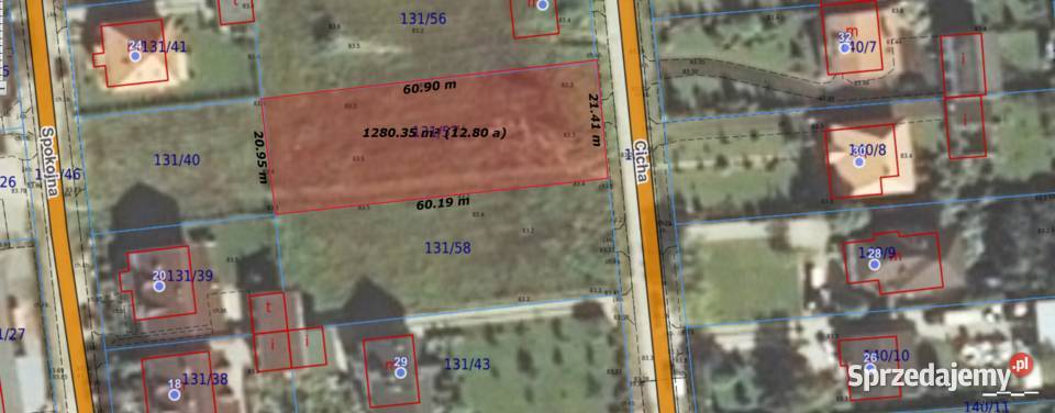 Działka Kruszwica Cicha