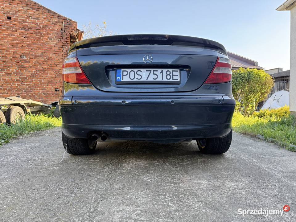 Mercedes CSport Coupe 18Kompressorr Automat z automatyczna Ostrów Wielkopolski