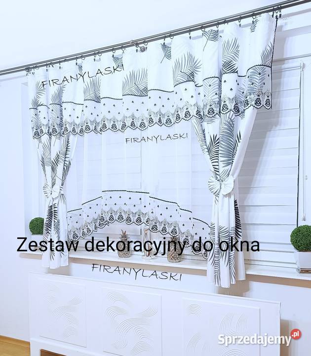 Zestaw dekoracyjny do okna Komplet zasłony i Strzelce Krajeńskie