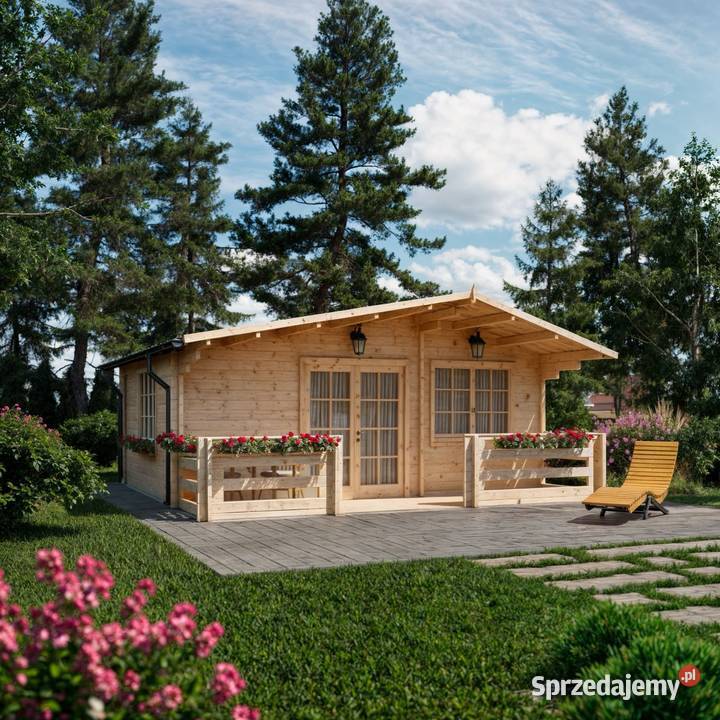 Domek letniskowy Horton 645 z tarasem mazowieckie Dziekanów Polski sprzedam