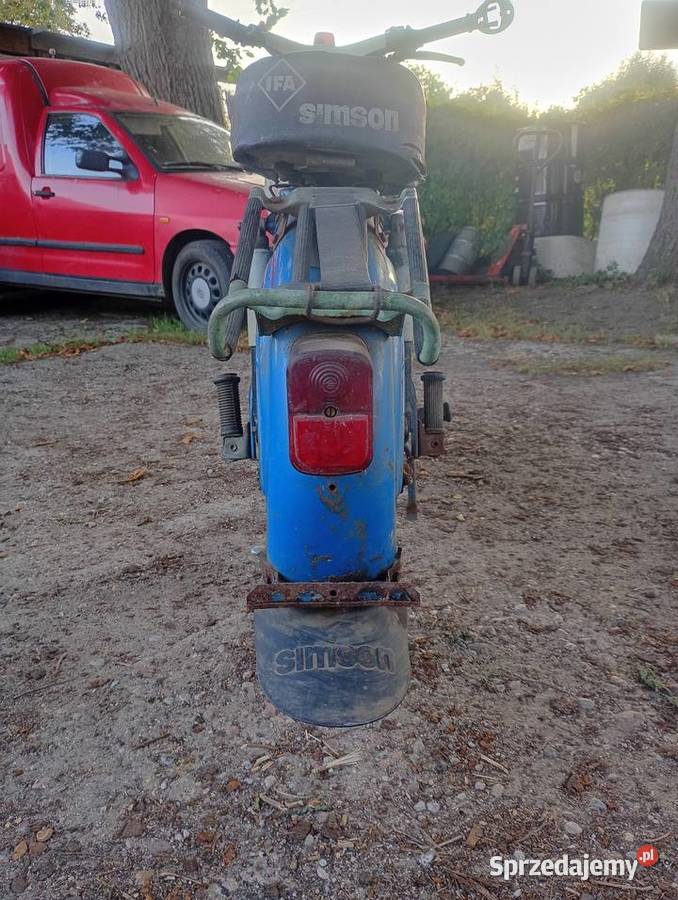 Simson sperber sr43 do remontu Stargard sprzedam