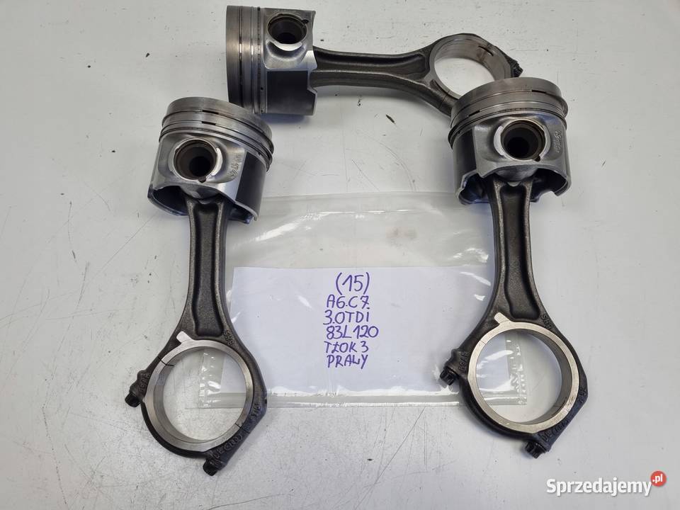 TŁOK KORBOWÓD Audi A6 C7 30 TDI V6 83L120 Części samochodowe Rudka sprzedam