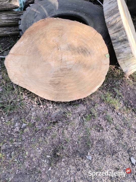 Plastry dębu na stolik Gidle
