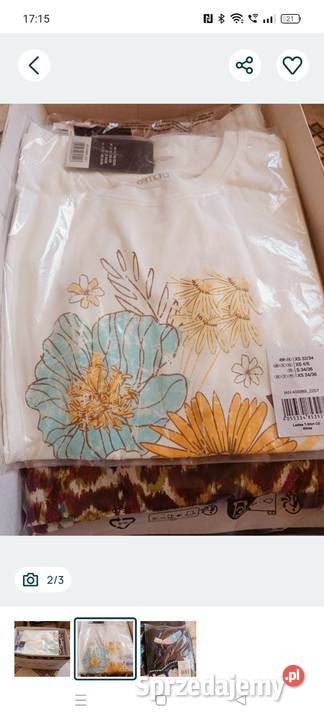 Box z 30 nowymi ubraniami damskimi i dziecięcymi