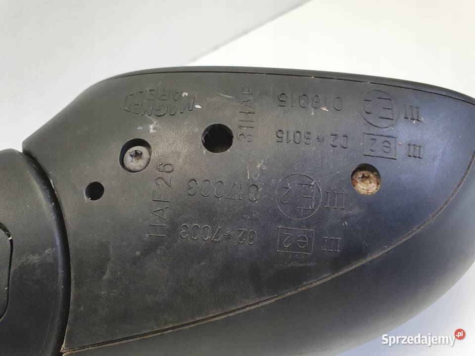 Peugeot 206 9809r LUSTERKO PRAWE PASAŻERA 7 osobowe