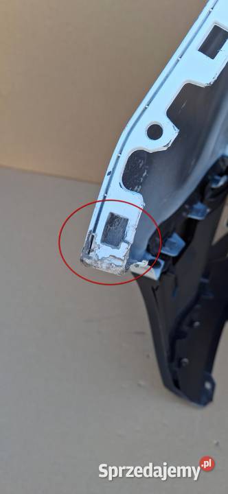 RENAULT TRAFIC IV ZDERZAK PRZÓD PRZEDNI DOKŁADKA Bieleń sprzedam