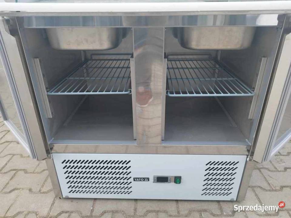 Bar Sałatkowy Chłodniczy 2 Drzwi YATO MC 154