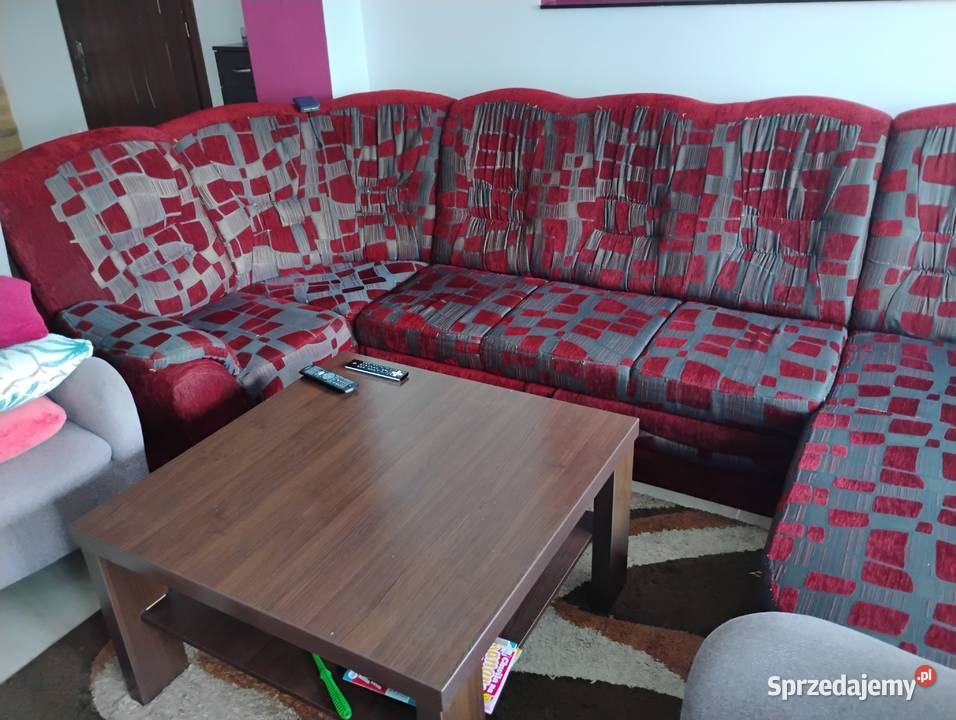 Narożnik z funkcją spania 1.2cm Ochaby Wielkie sprzedam