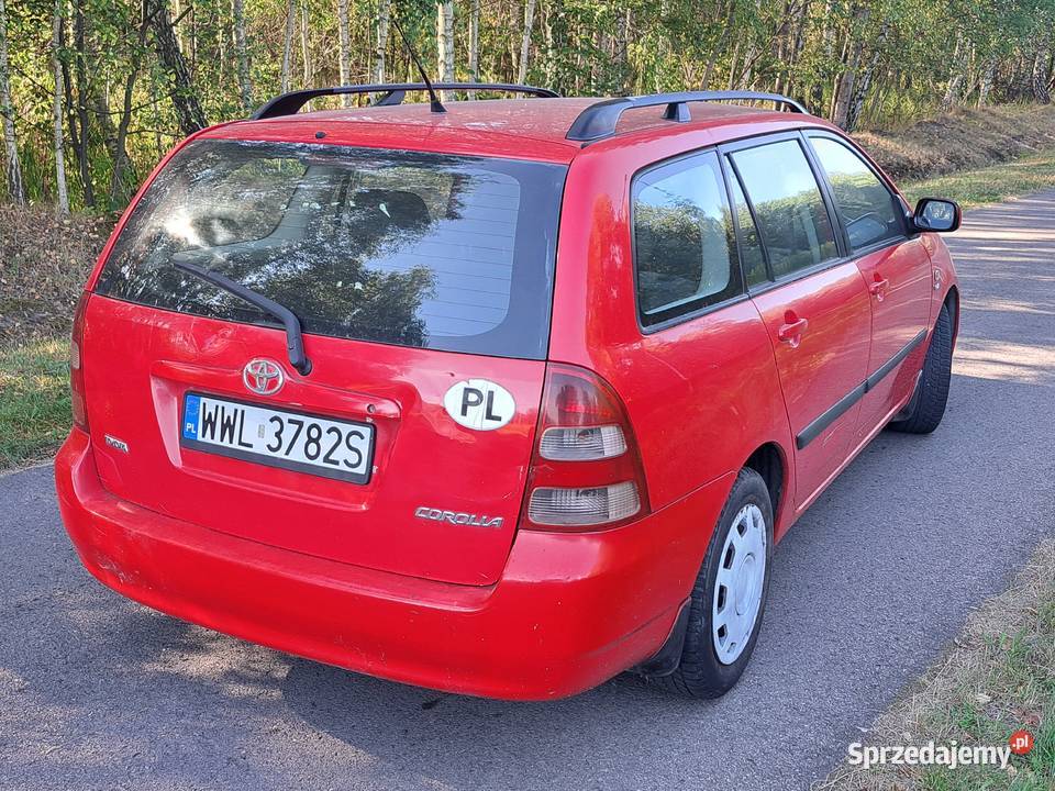 Sprzedam ładną Toyota corolla 14 benzyna 2004r Żyrardów