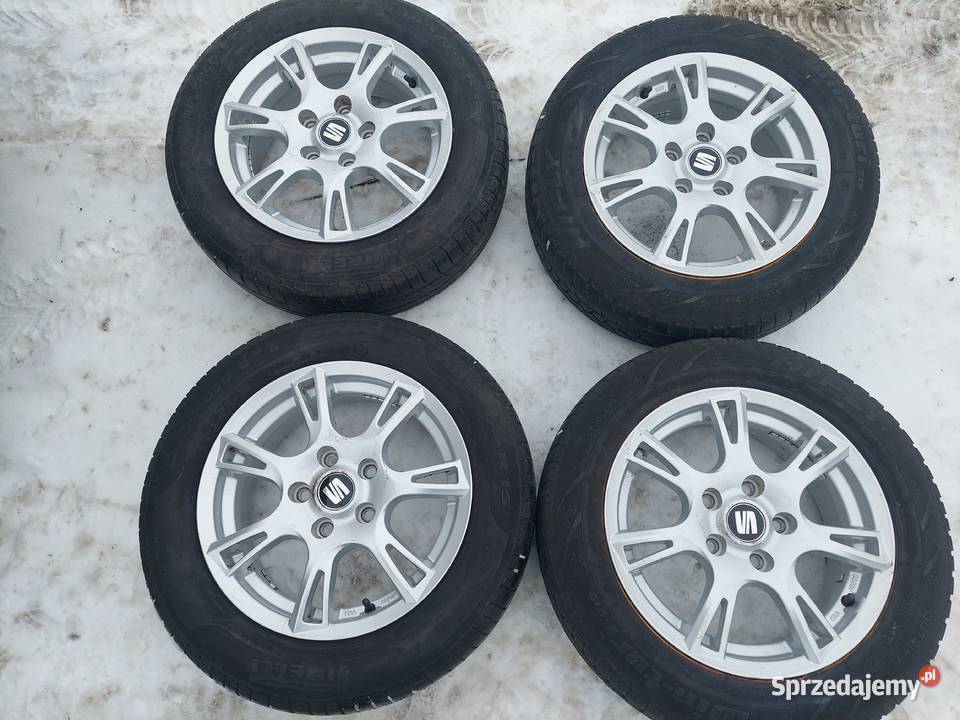 Felgi koła seat 5x112 aluminiowe 15 Samochodowe Stoczek Łukowski