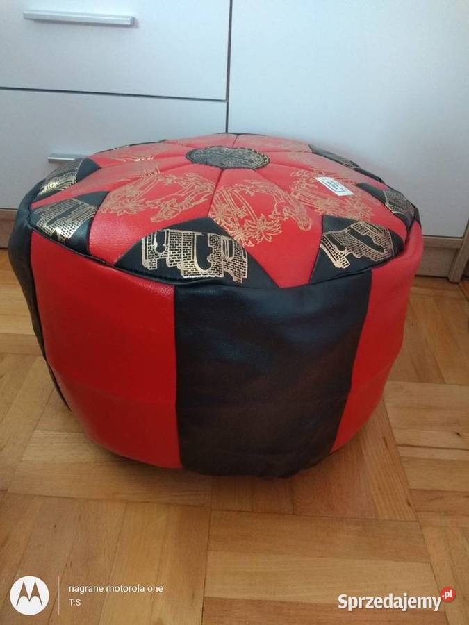 Dwie pufy bez wypelnienia mazowieckie Radom