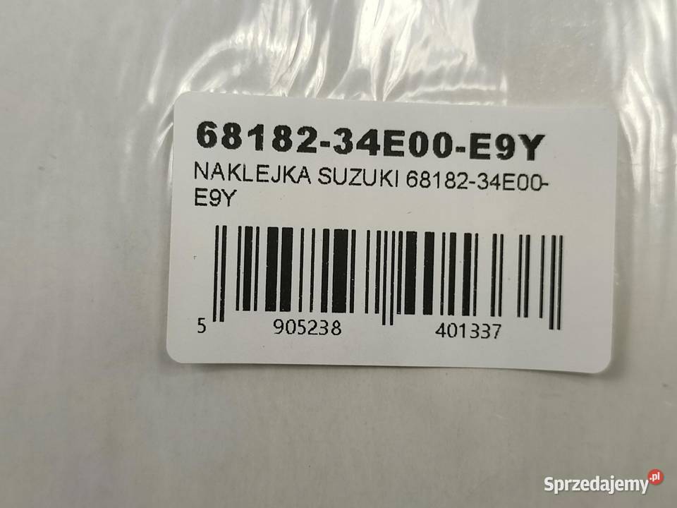 NAKLEJKA GSXR NA BOCZEK SUZUKI GSXR600 19972000 Emblematy lubelskie sprzedam
