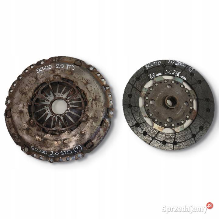 SPRZĘGŁO Fiat Scudo 20 JTD 324043410 TARCZA osobowe Układ napędowy Chełm