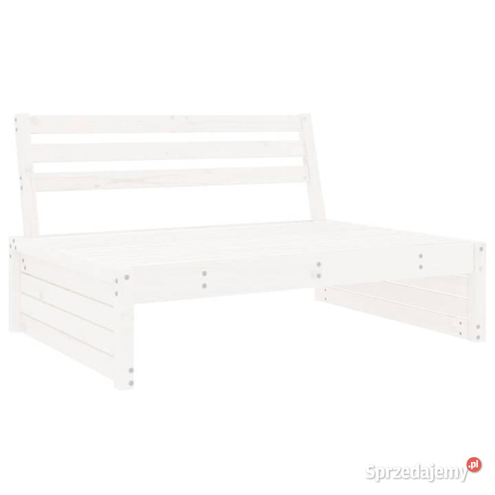 Siedzisko środkowe białe 120x80 lite drewno sprzedam