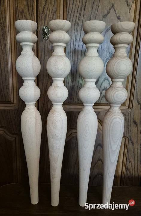 Nogi toczone do komody stołu stolika sprzedam