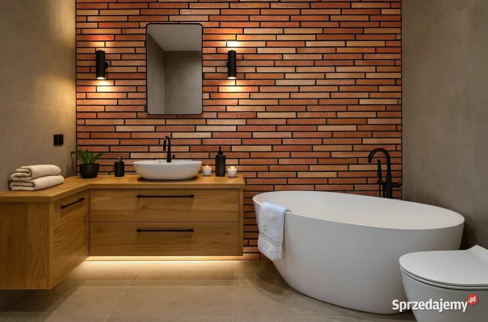Płytki dekoracyjne z cegły Loft Slim mazowieckie Warszawa