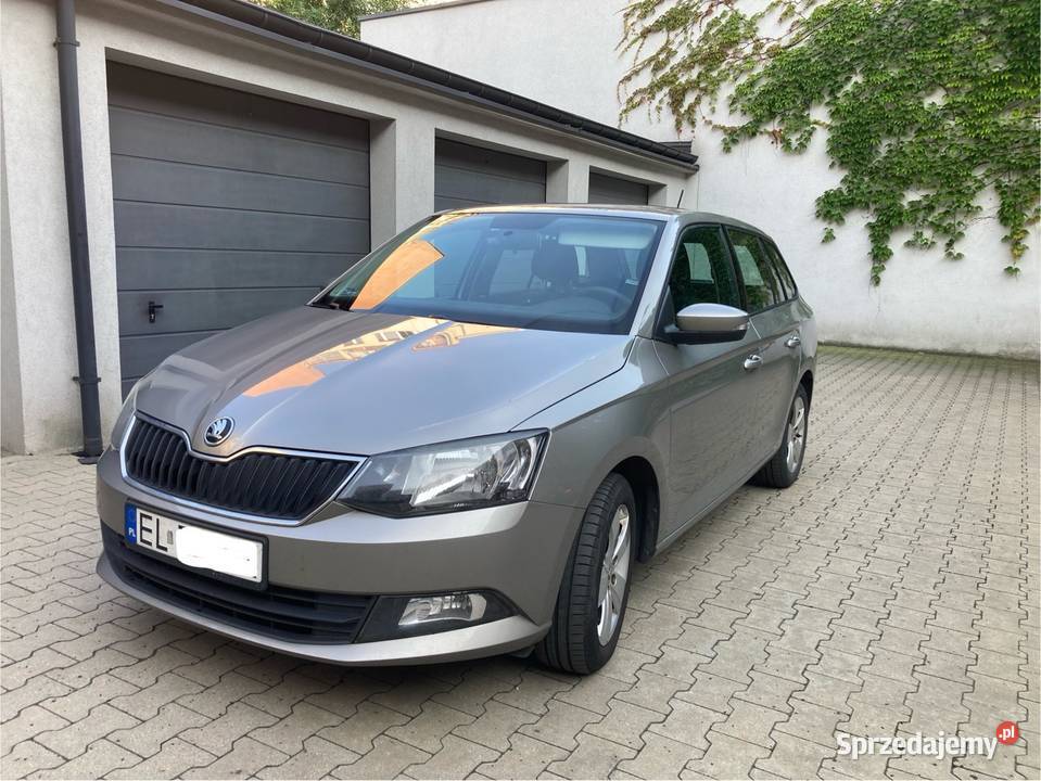 Skoda Fabia 3 III kombi 2015 12 tsi klima alu poduszka powietrzna Łódź