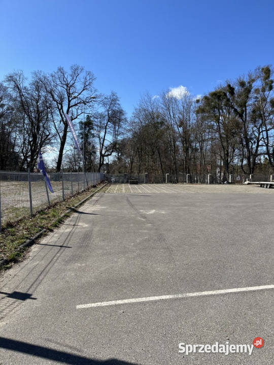 Plac 500 mkw parkingowy składowy Straszyn Wynajem sprzedam