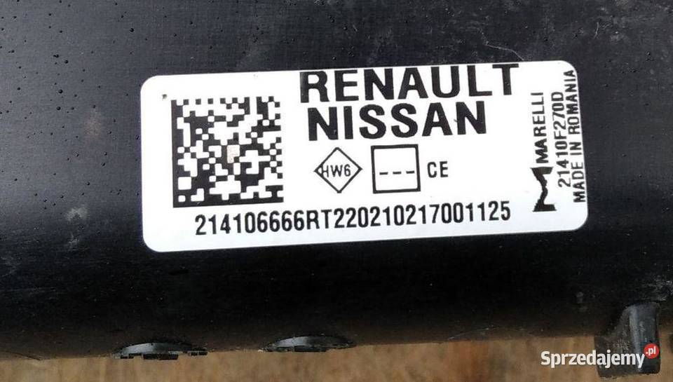 RENAULT CLIO V 5 CHŁODNICA dostawcze Motoryzacja