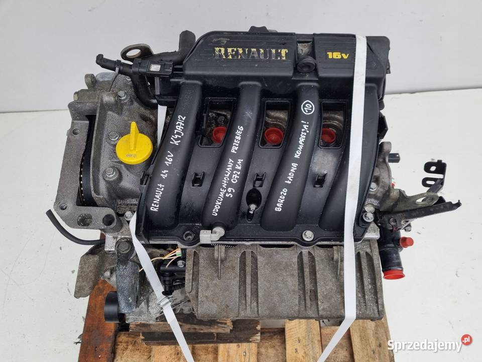 SILNIK KOMPL Renault Clio II 14 16V 59 K4J712 osobowe Rudka sprzedam