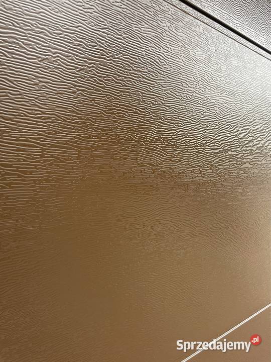 Brama garażowa brązowa brąz ral 8014 antracyt garażowa małopolskie