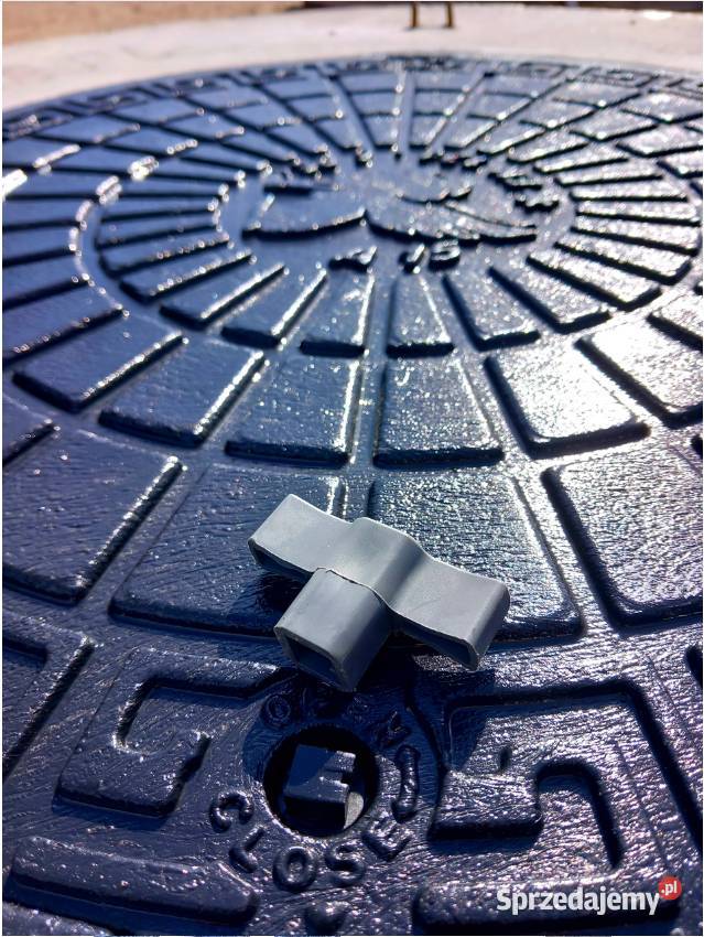 Pokrywa betonowa ogrodowa właz 105 NA ZAMEK Dom i Ogród Parszów