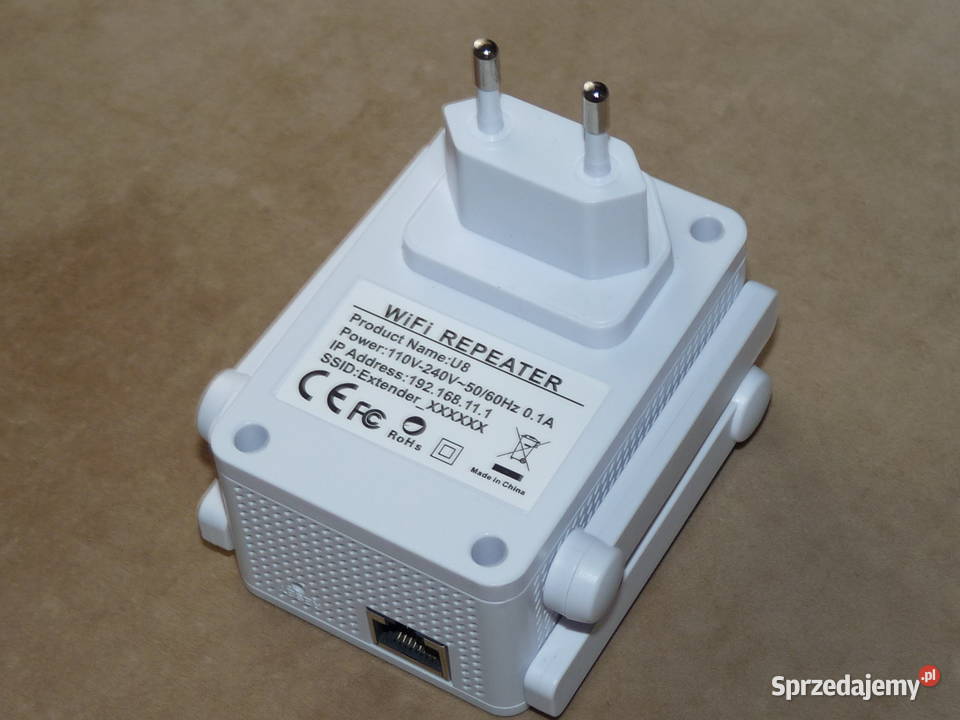 Repeater router WiFi 24 GHz 300 Mbs 4 anteny małopolskie Kraków sprzedam