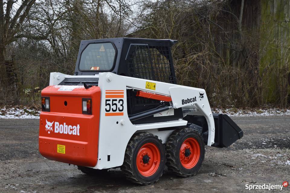 Mini Ładowarka miniładowarka BOBCAT 553 S100 łódzkie Złoczew