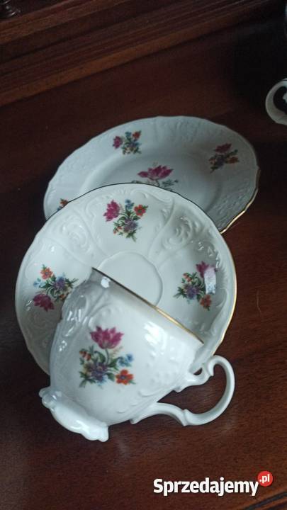 Filiżanka z talerzykiem deserowym Syg CL Gdańsk