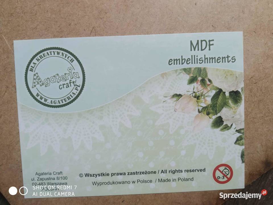 Baza do rękodzieła z HDF Dekoracje i ozdoby Bytom
