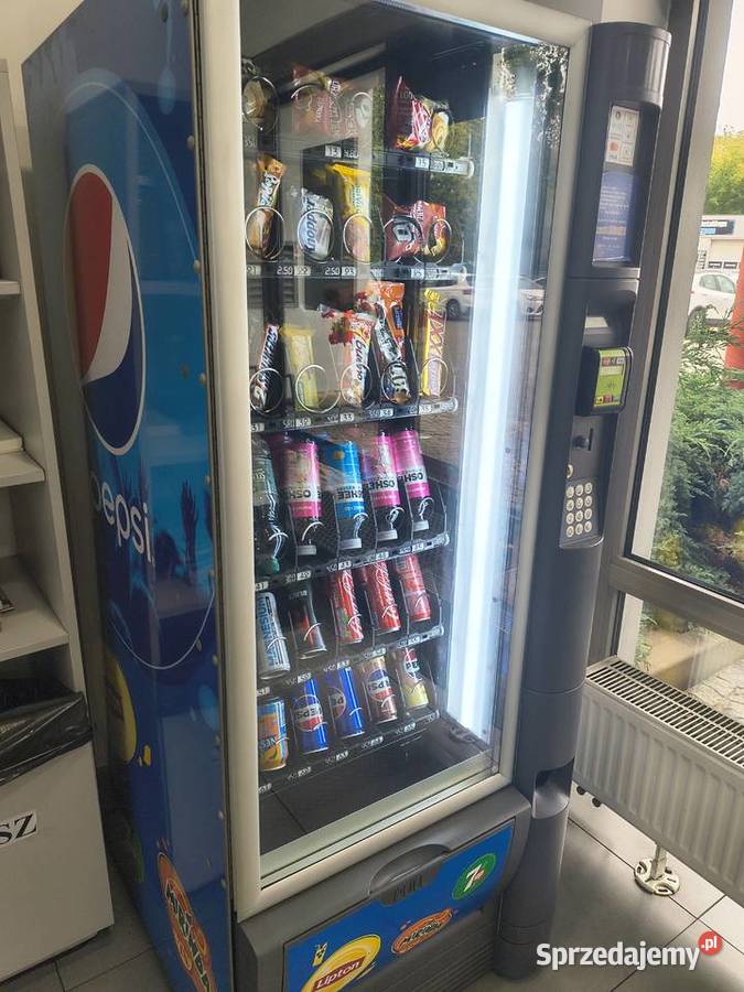 Automat Vending Necta SNAKKY łódzkie Łódź