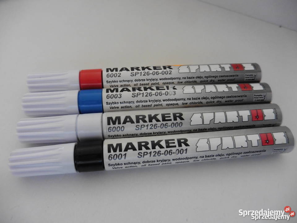 MARKERY SPAWALNICZE SPARTUS RÓŻNE KOLORY Spawanie i zgrzewanie Gniezno