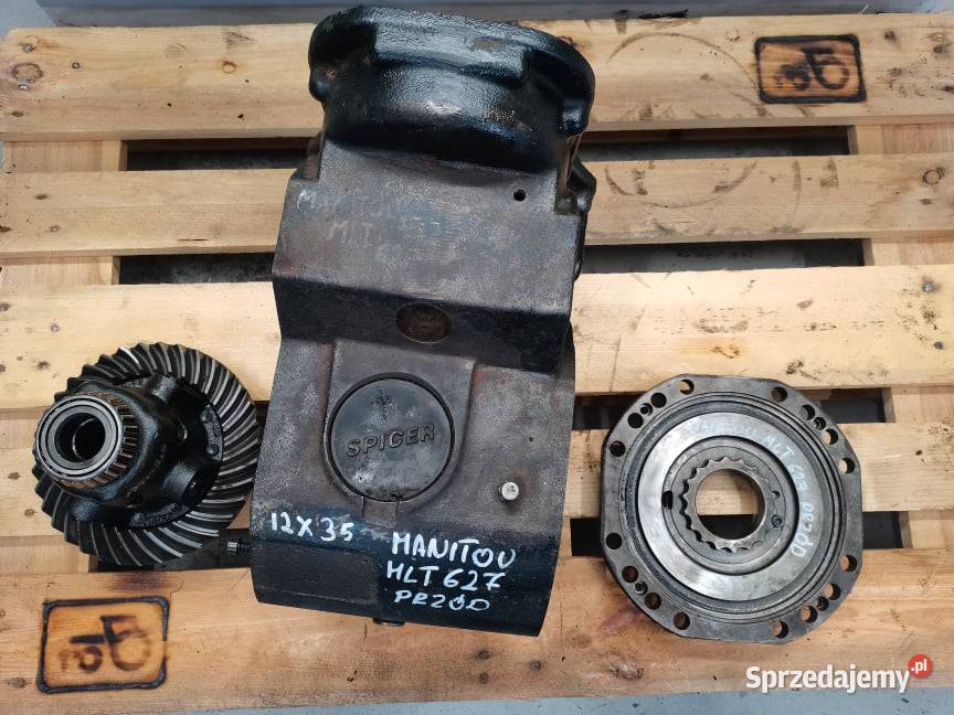 Przekładnia główna Manitou MLT 627 Spicer 12X35 Wilkowo sprzedam