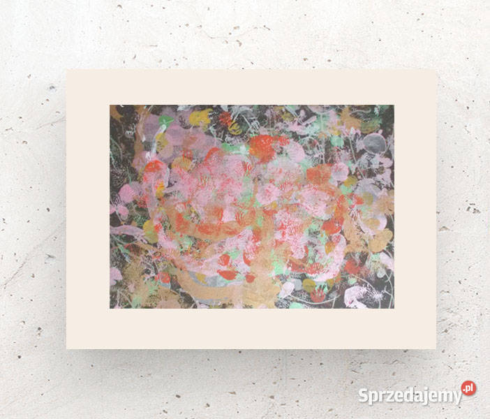 nowoczesny obraz 30x40 abstrakcyjny rysunek do Gdańsk