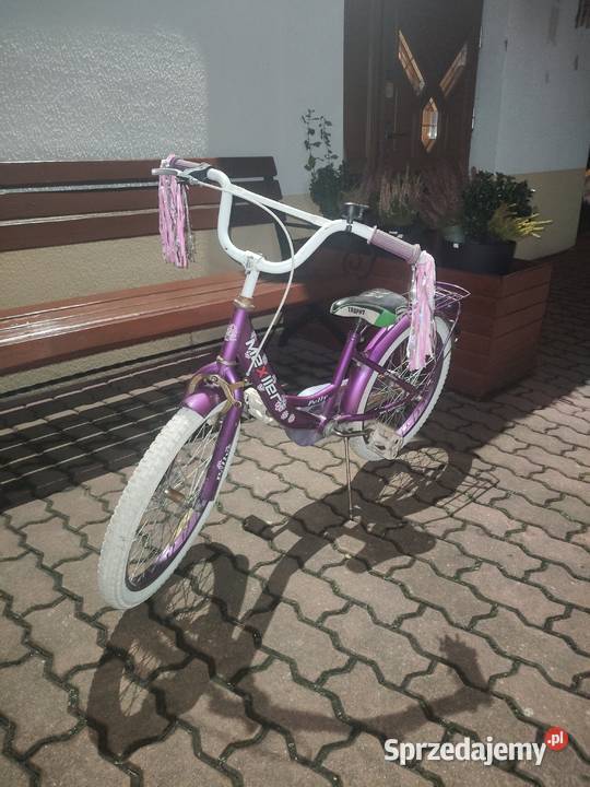 Rower dziewczęcy różowy 20 małopolskie