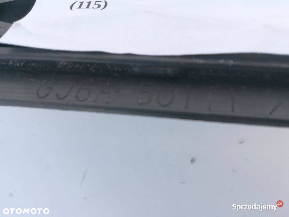 KRATKA ZDERZAKA ŚRODKOWA MAZDA 6 0205 wielkopolskie Nowy Tomyśl sprzedam