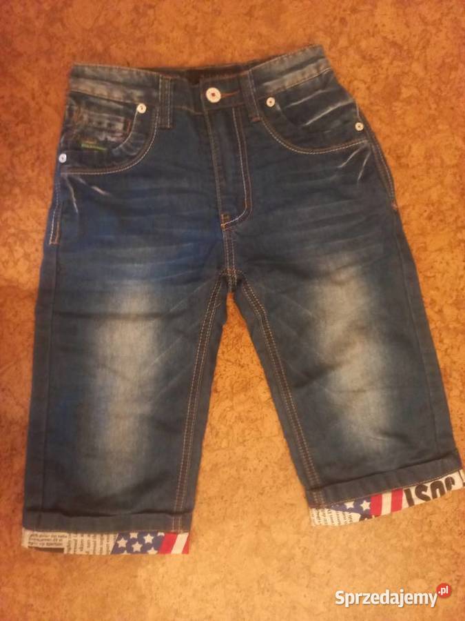 krótkie spodenki rozmiar 134 sprzedam