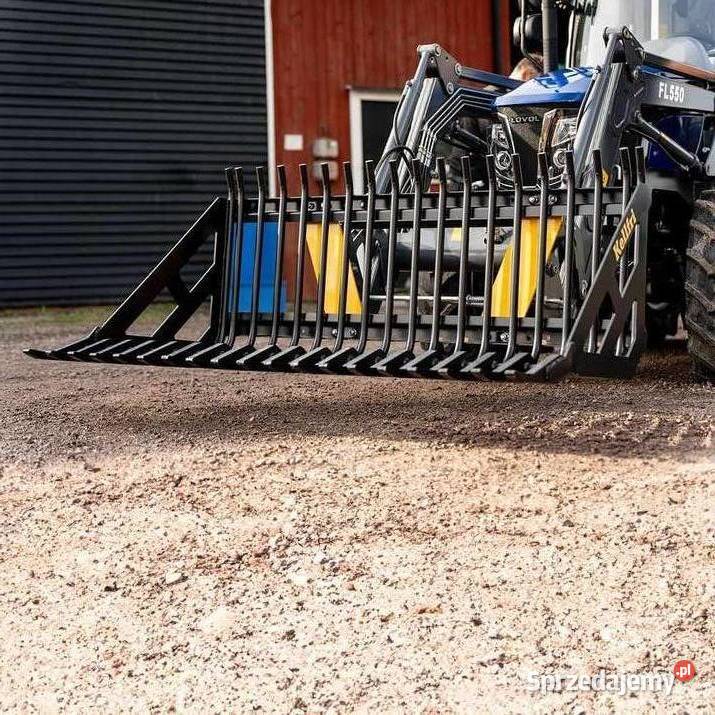 Widły do kamieni 150 przykręcane mocowanie Euro